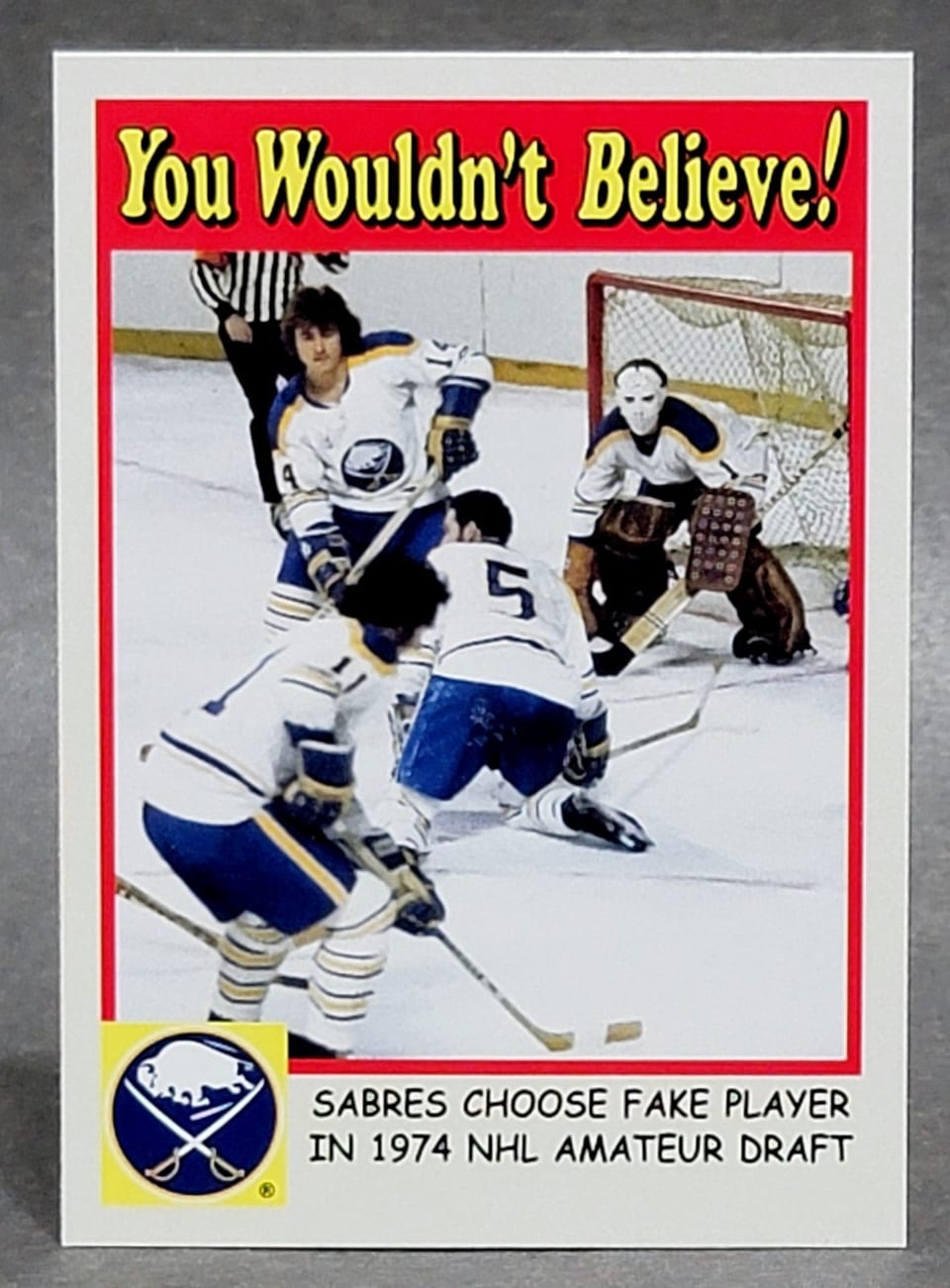 2024-25 Parkhurst Champions You Wouldn't Believe Buffalo Sabres #YB-6 card