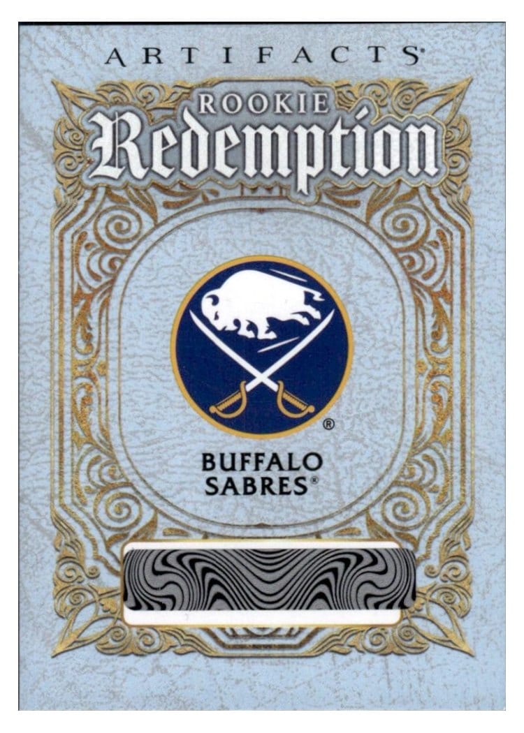 2025-26 Upper Deck Artifacts Base Rookie Redemption Buffalo Sabres #RED-203 card