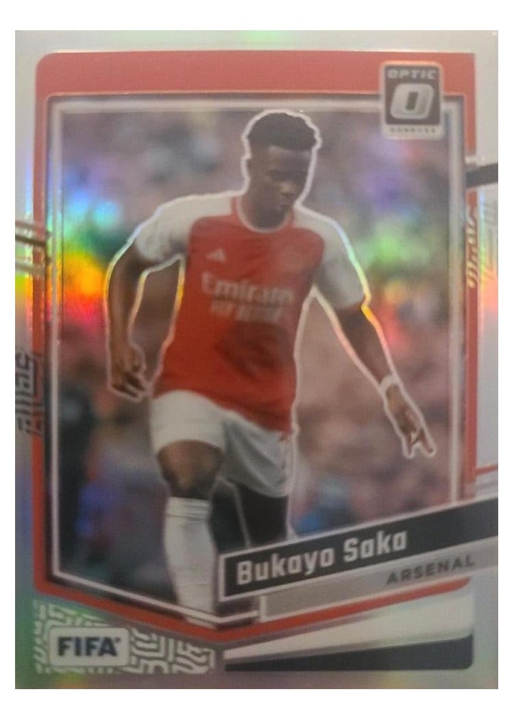 2023 Topps Stadium Club Chrome UEFA Bukayo Saka #72 card