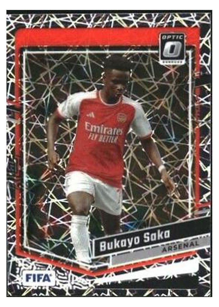 2023 Topps Stadium Club Chrome UEFA Bukayo Saka #72 card
