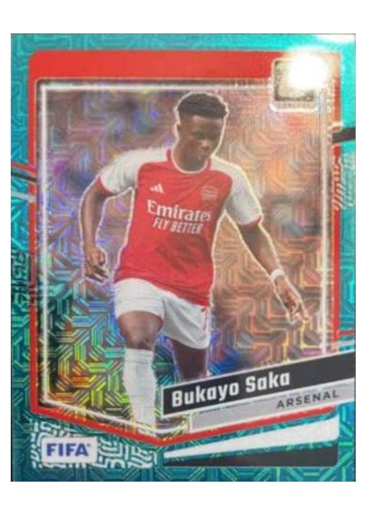 2023 Topps Stadium Club Chrome UEFA Bukayo Saka #72 card