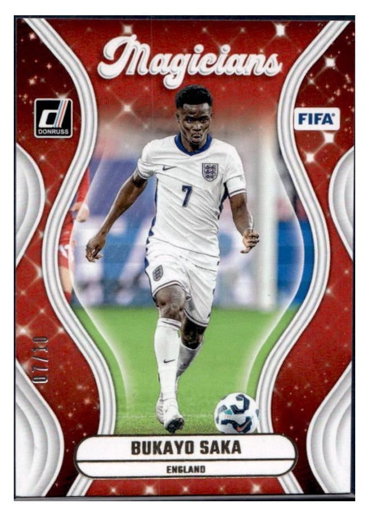 2024 Panini Donruss Magicians Bukayo Saka #1 card