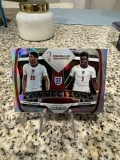 2022 Panini Prizm World Cup Connections Bukayo Saka, Jude Bellingham #5 card