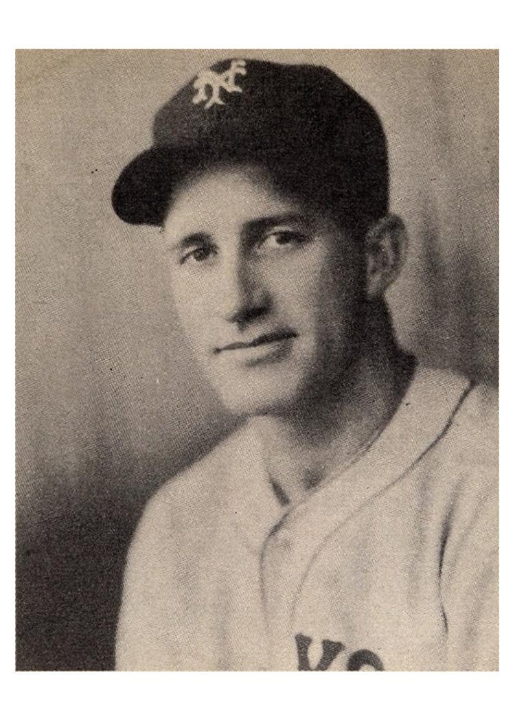 1939 Play Ball Burgess Whitehead Sample #23 card
