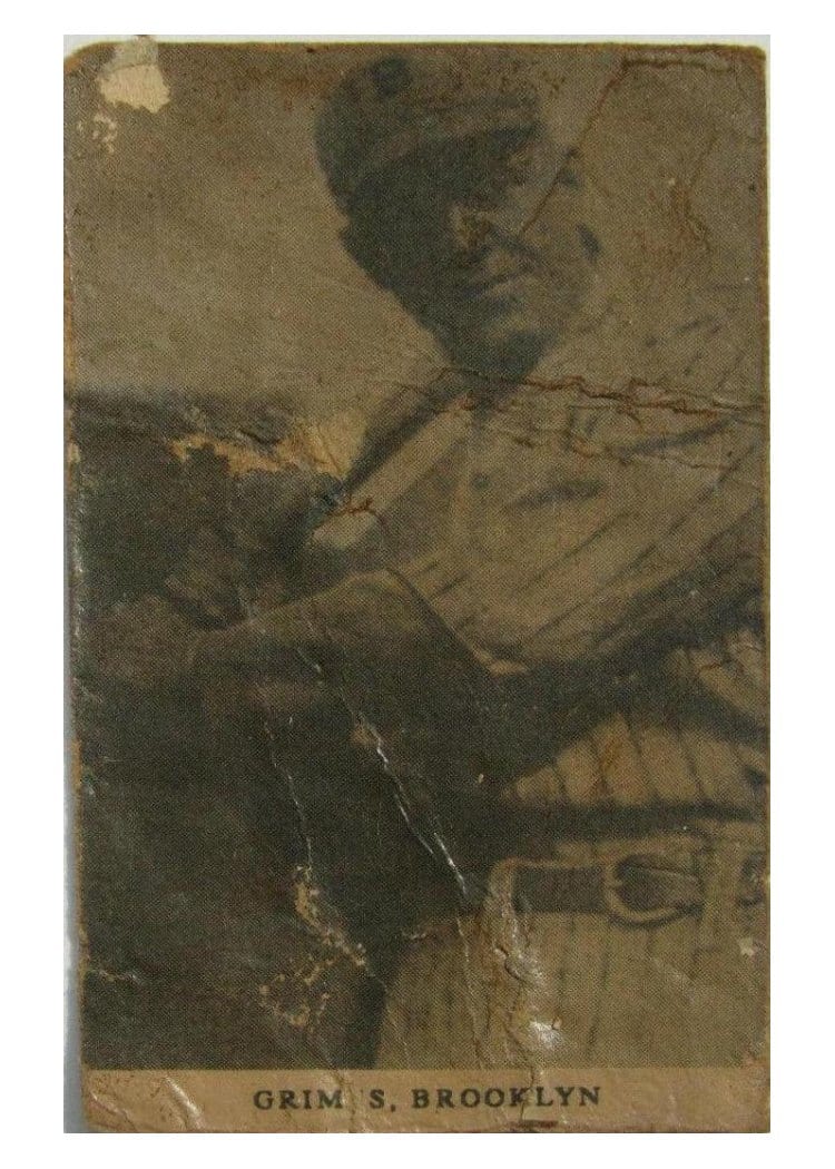 1921 E253 Oxford Confectionery Burleigh Grimes card