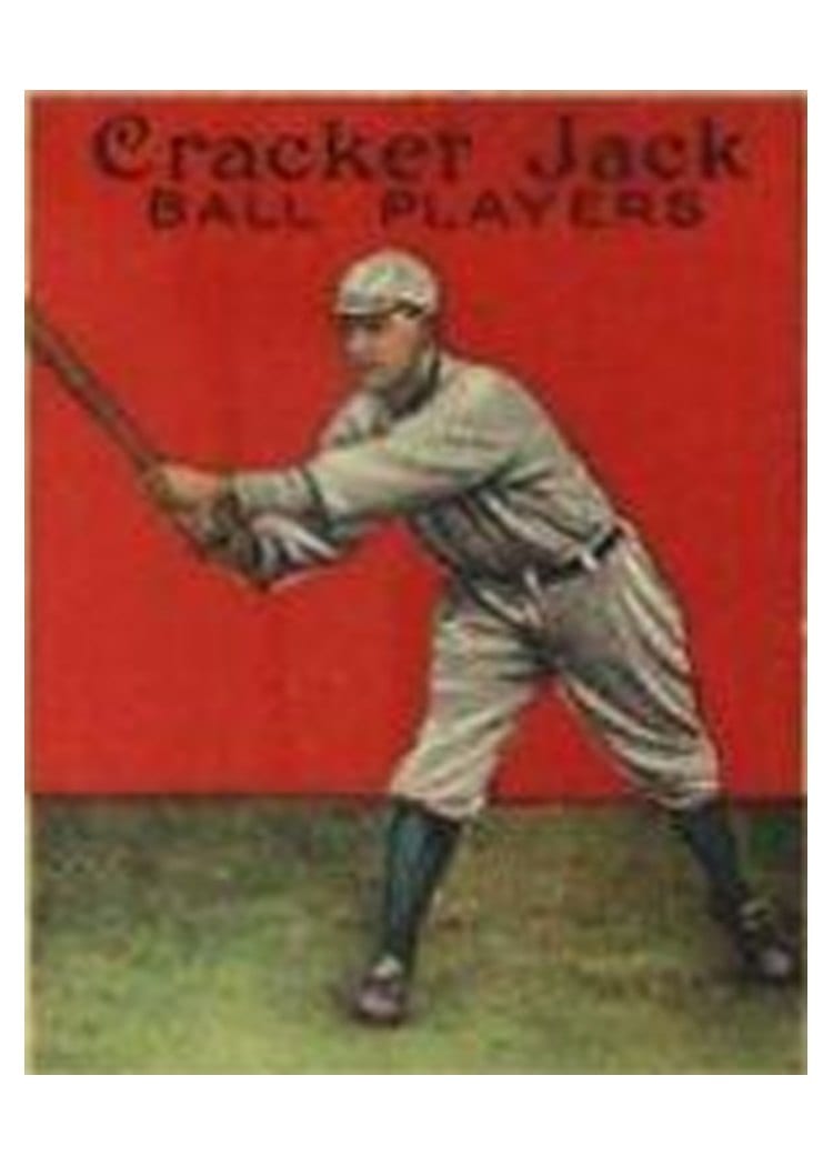 1914 Cracker Jack Burt Shotten #86 card