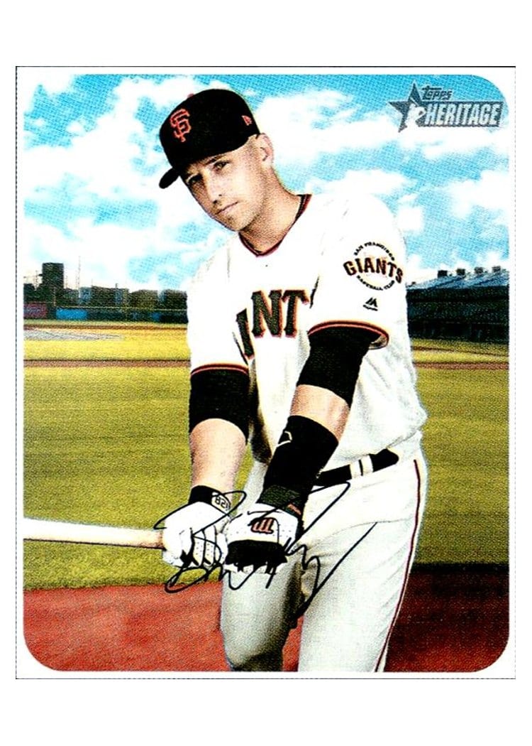 2020 Topps Heritage Base Set Buster Posey #133 card