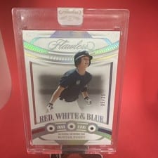 2024 Panini Flawless Red, White, & Blue Buster Posey #7 card