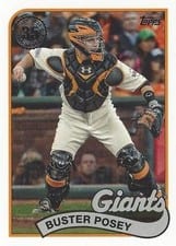 2024 Topps 1989 Topps Baseball 35th Anniversary (Series 1) Buster Posey #89B-91 card