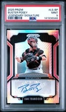 2025 Panini Prizm Legendary Signatures Buster Posey #9
