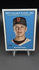 2025 Topps Update Most Valuable Buster Posey #MV-18 card