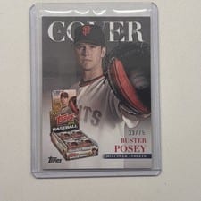 2026 Topps Cover Athletes Buster Posey #CA-12 card