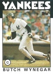 1986 Topps Base Set Butch Wynegar #235 card