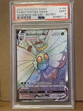 2020 Darkness Ablaze Butterfree VMAX #190 card