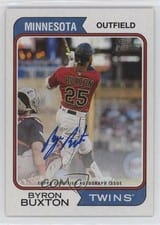 2023 Topps Heritage Real One Autographs Byron Buxton #ROA-BB card