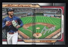 2023 Topps Museum Collection Atelier Autographed Book Cards Byron Buxton #AABC-BB card