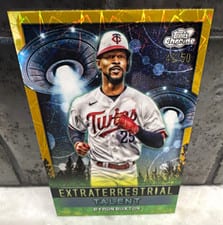 2024 Topps Cosmic Chrome Extraterrestrial Talent Byron Buxton #ET-21 card