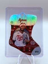 2024 Topps Holiday Stocking Die Cut Ornaments Byron Buxton #SDC-7 card