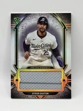 2024 Topps Triple Threads Single Jumbo Relics Byron Buxton #SJR-BBU card