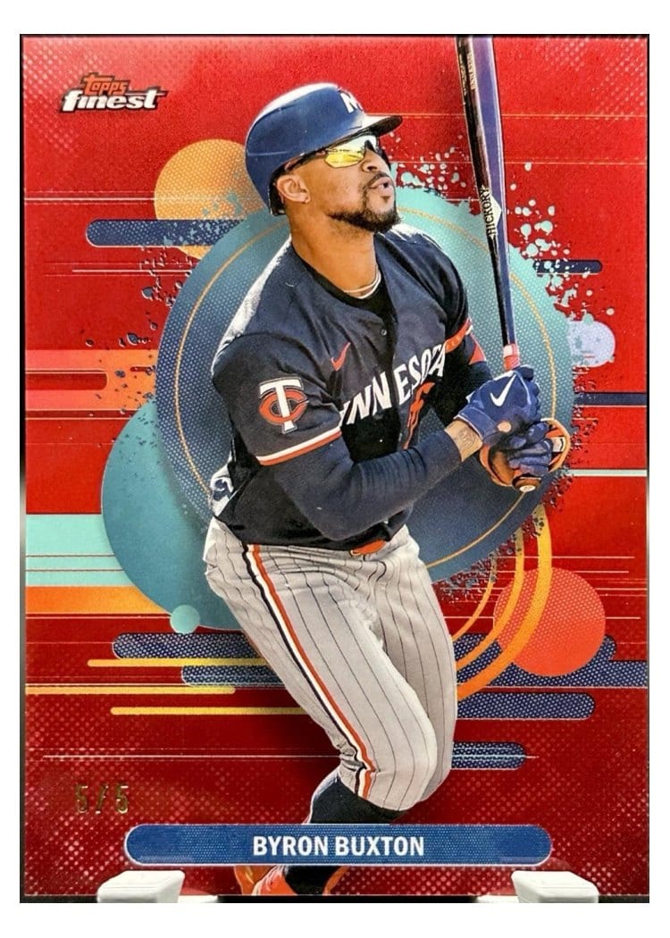 2025 Finest Base Set Byron Buxton #128 card