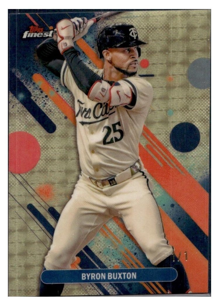 2025 Finest Base Set Byron Buxton #91 card
