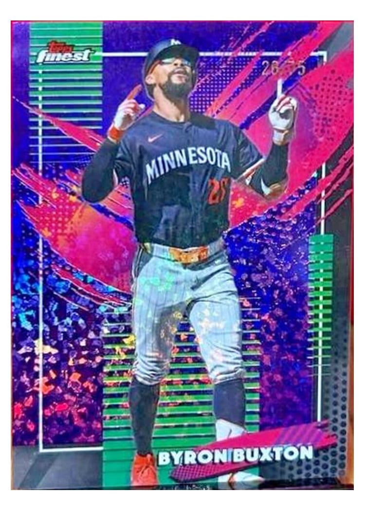 2026 Topps Finest Byron Buxton #225 card