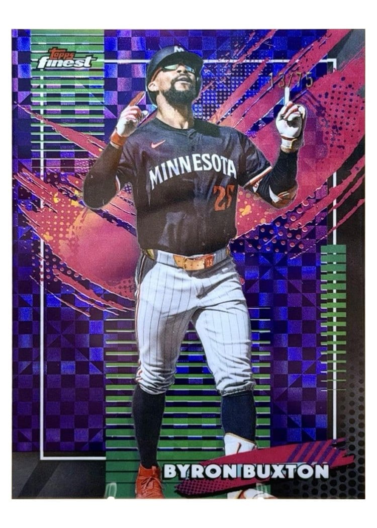2026 Topps Finest Byron Buxton #225 card