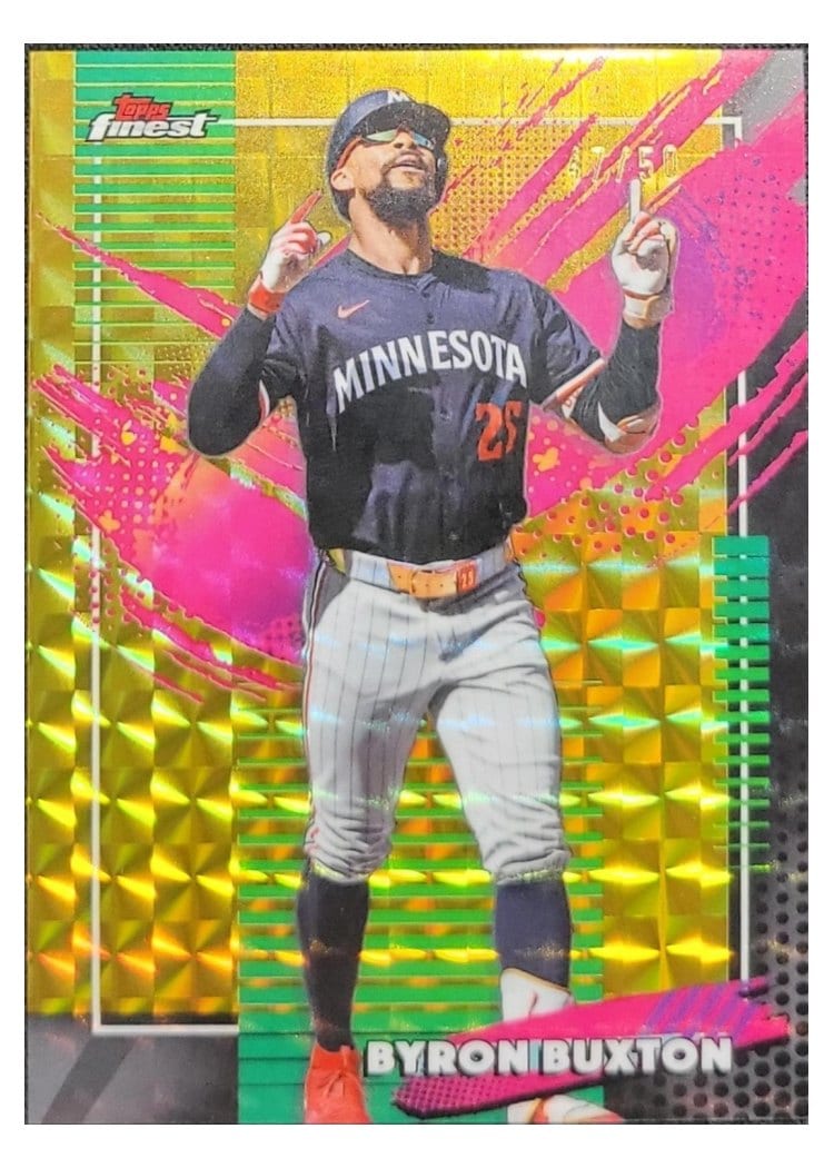 2026 Topps Finest Byron Buxton #225 card