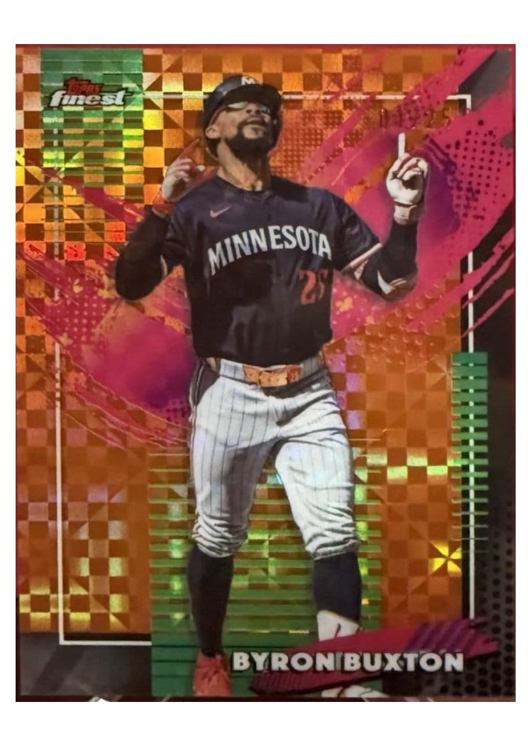 2026 Topps Finest Byron Buxton #225 card