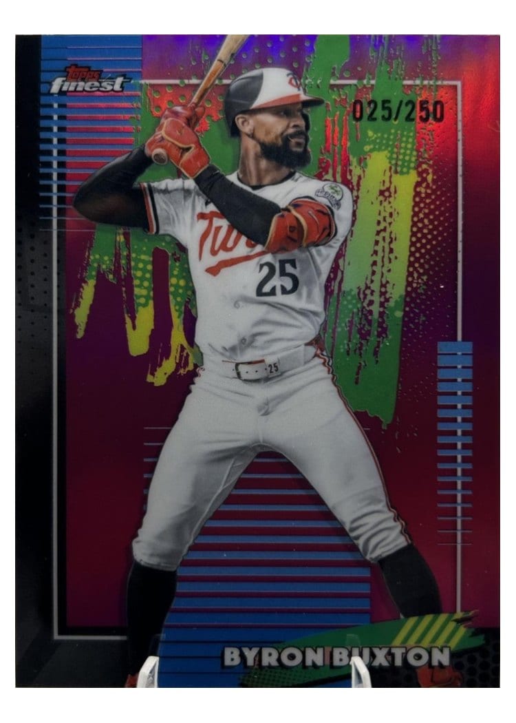 2026 Topps Finest Byron Buxton #25 card