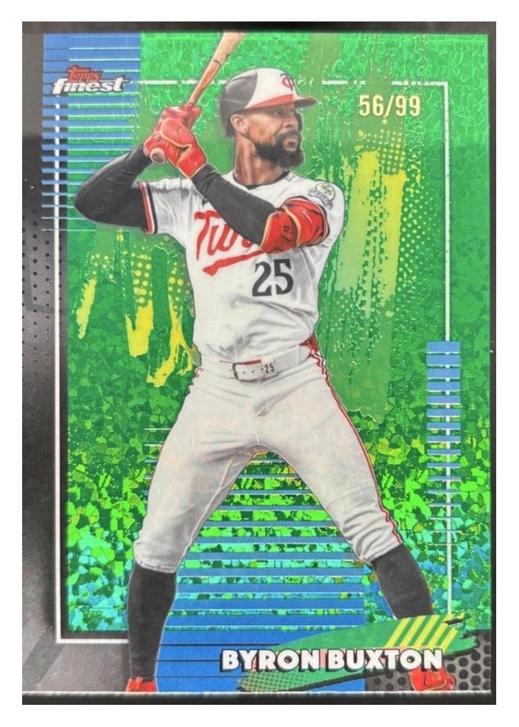 2026 Topps Finest Byron Buxton #25 card