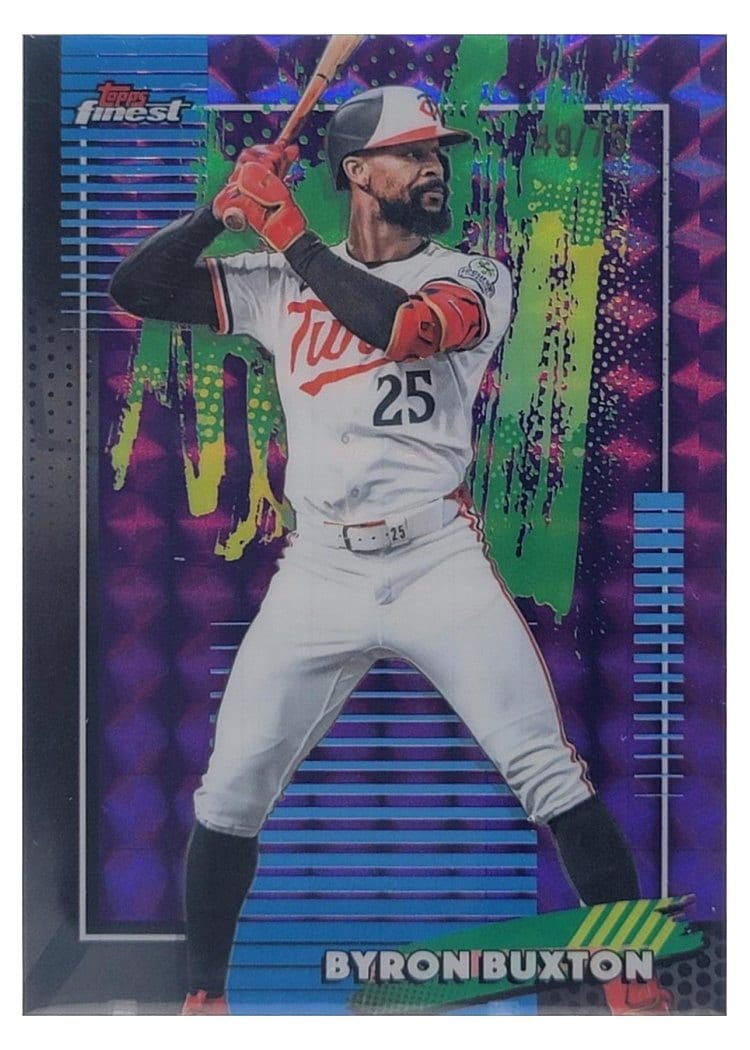 2026 Topps Finest Byron Buxton #25 card