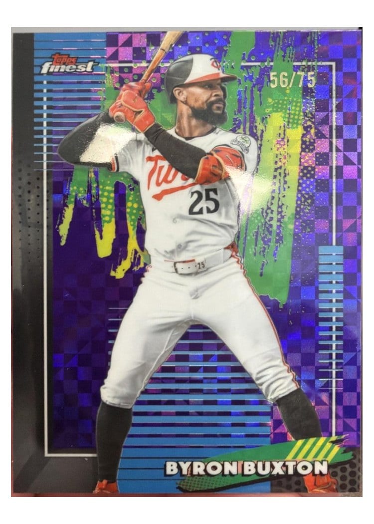 2026 Topps Finest Byron Buxton #25 card