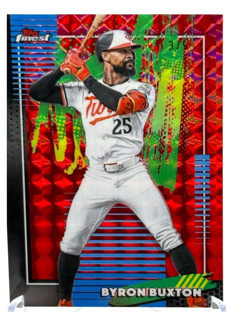 2026 Topps Finest Byron Buxton #25 card