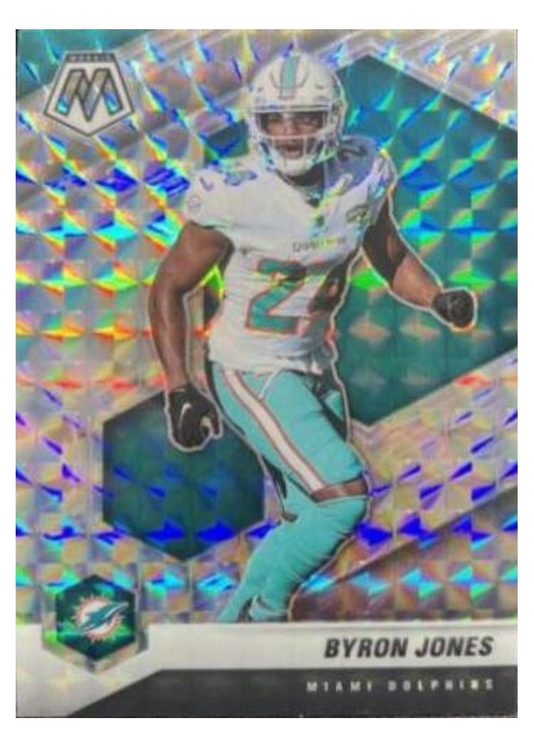 2021 Panini Mosaic Base Set Byron Jones #127 card