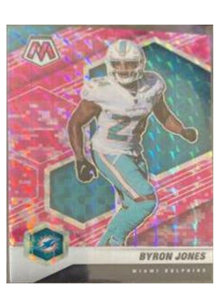 2021 Panini Mosaic Base Set Byron Jones #127 card