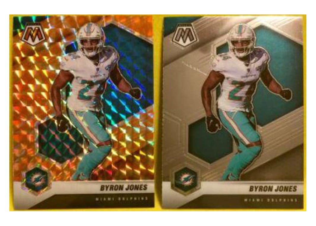 2021 Panini Mosaic Base Set Byron Jones #127 card