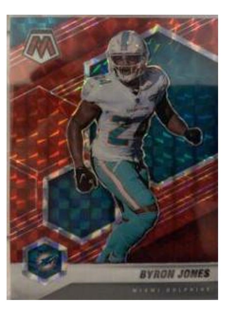 2021 Panini Mosaic Base Set Byron Jones #127 card