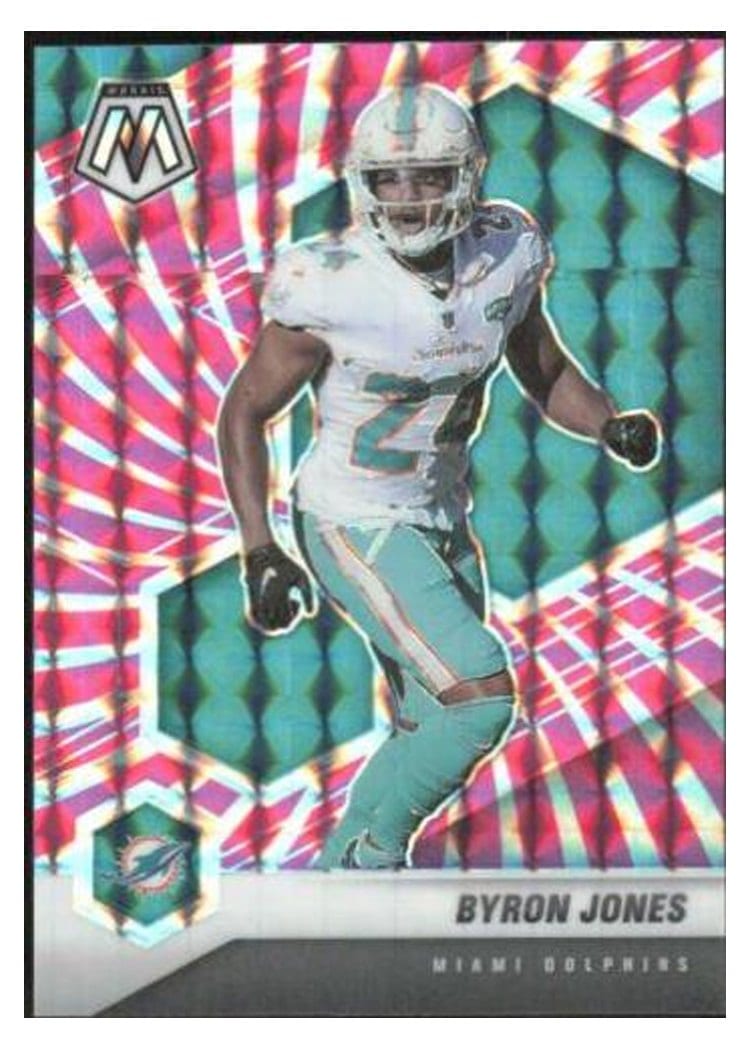 2021 Panini Mosaic Base Set Byron Jones #127 card