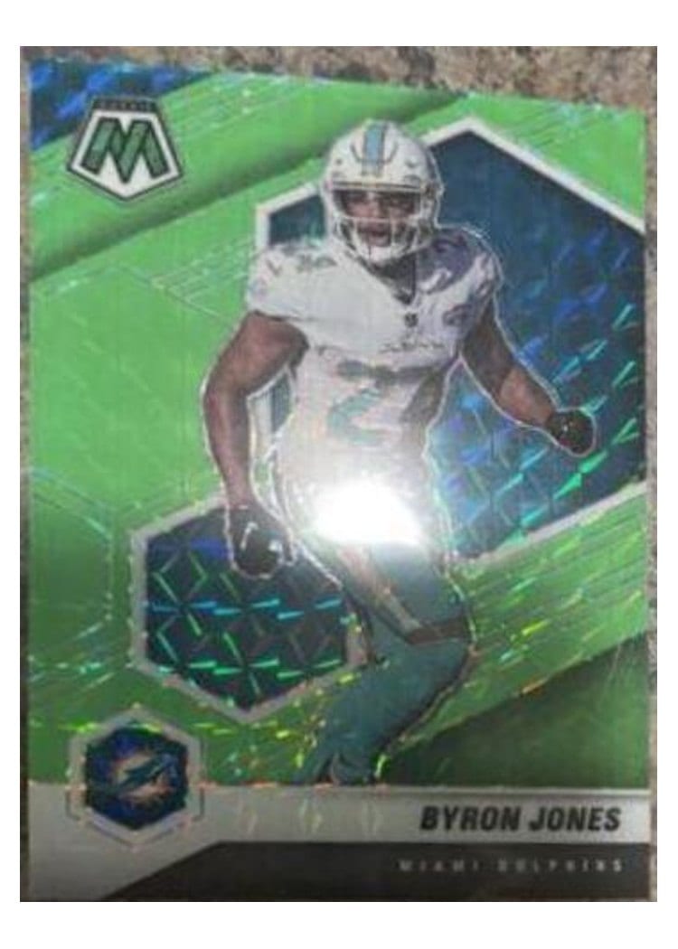 2021 Panini Mosaic Base Set Byron Jones #127 card