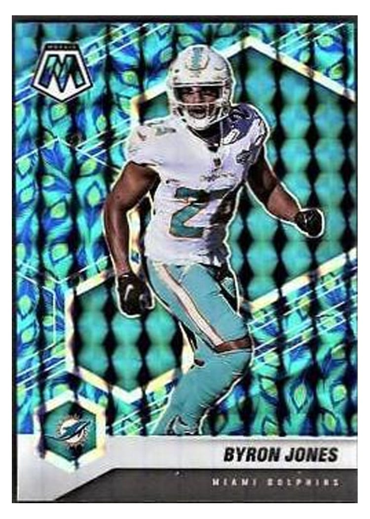 2021 Panini Mosaic Base Set Byron Jones #127 card