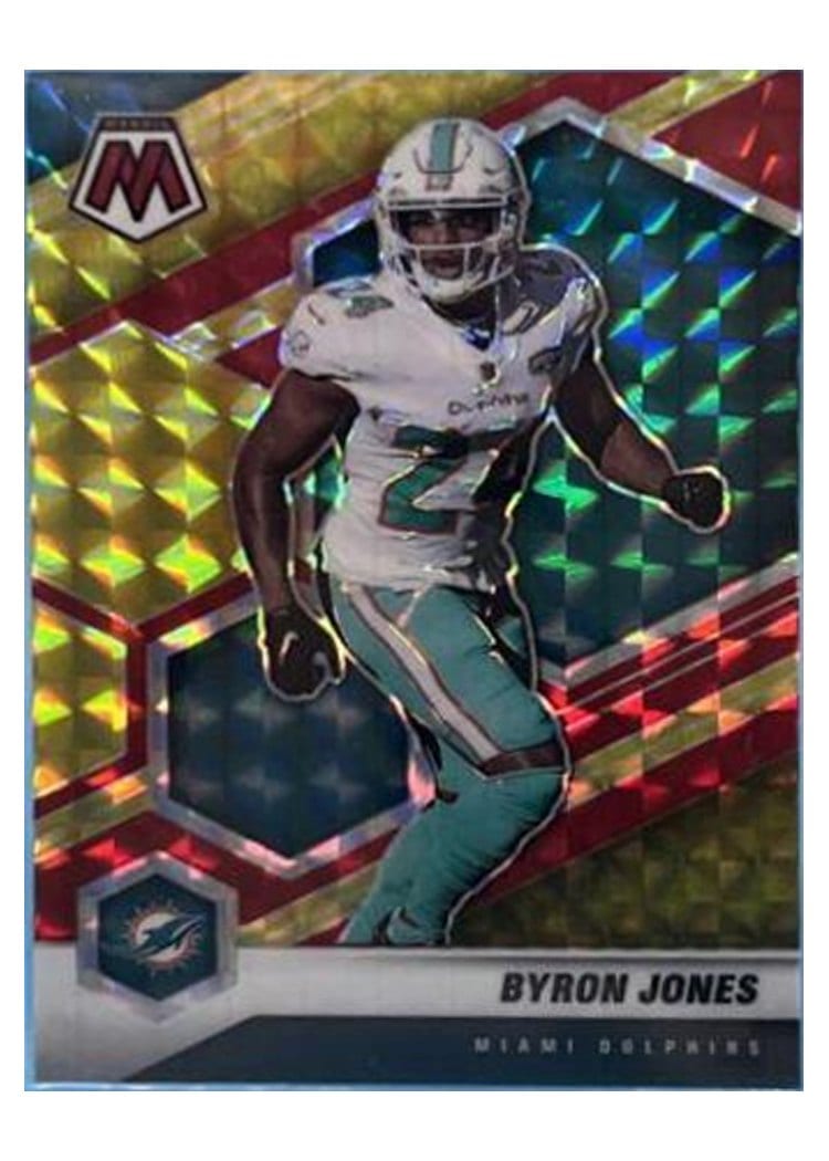 2021 Panini Mosaic Base Set Byron Jones #127 card