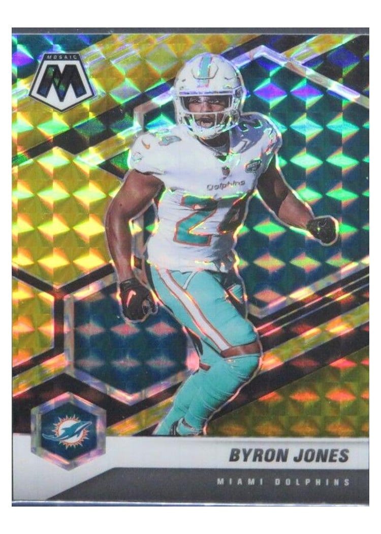 2021 Panini Mosaic Base Set Byron Jones #127 card