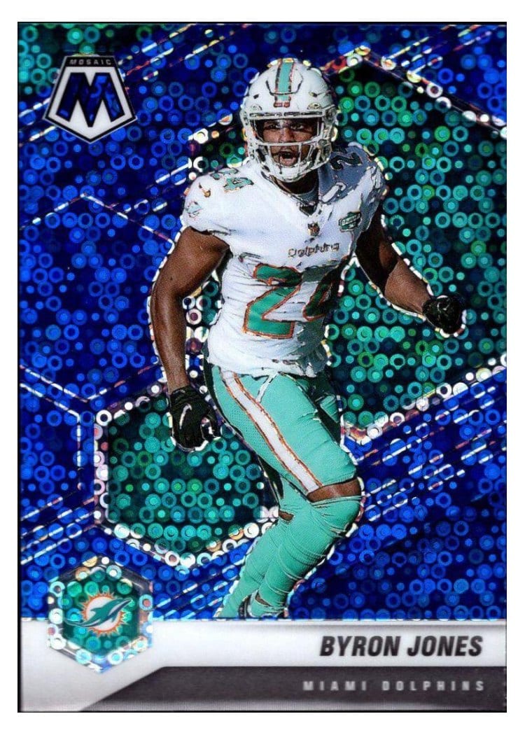 2021 Panini Mosaic Base Set Byron Jones #127 card