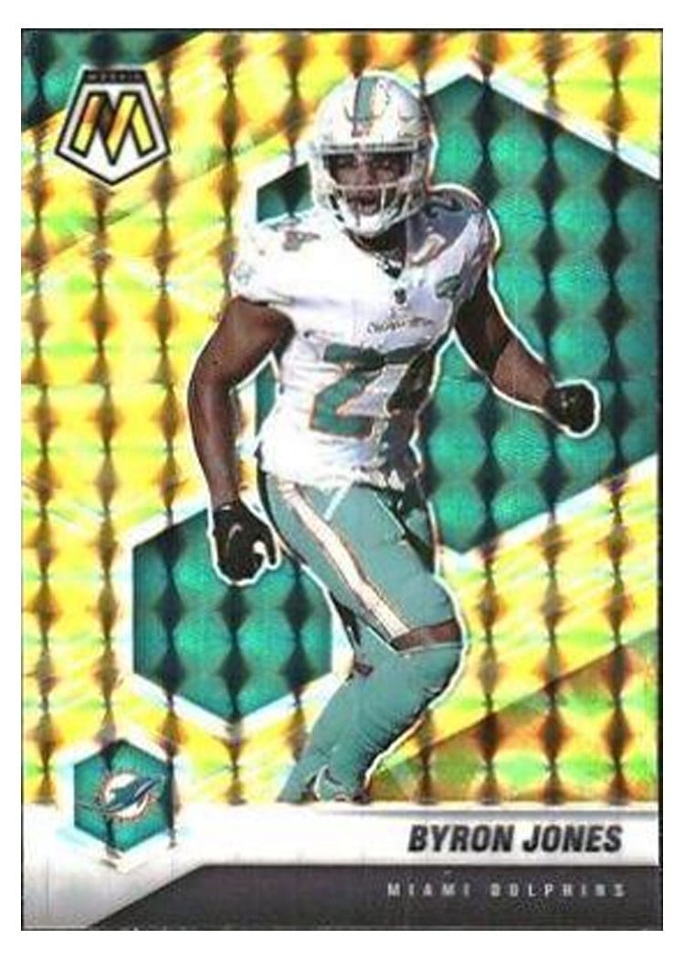 2021 Panini Mosaic Base Set Byron Jones #127 card