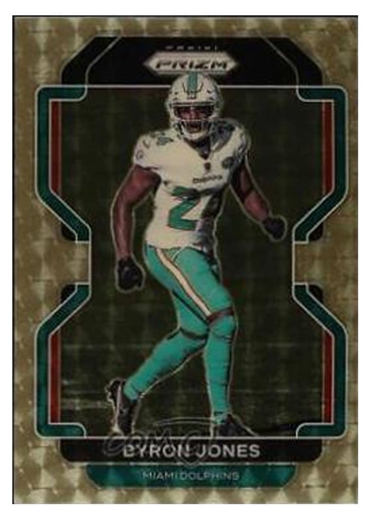 2021 Panini Prizm Base Set Byron Jones #110 card