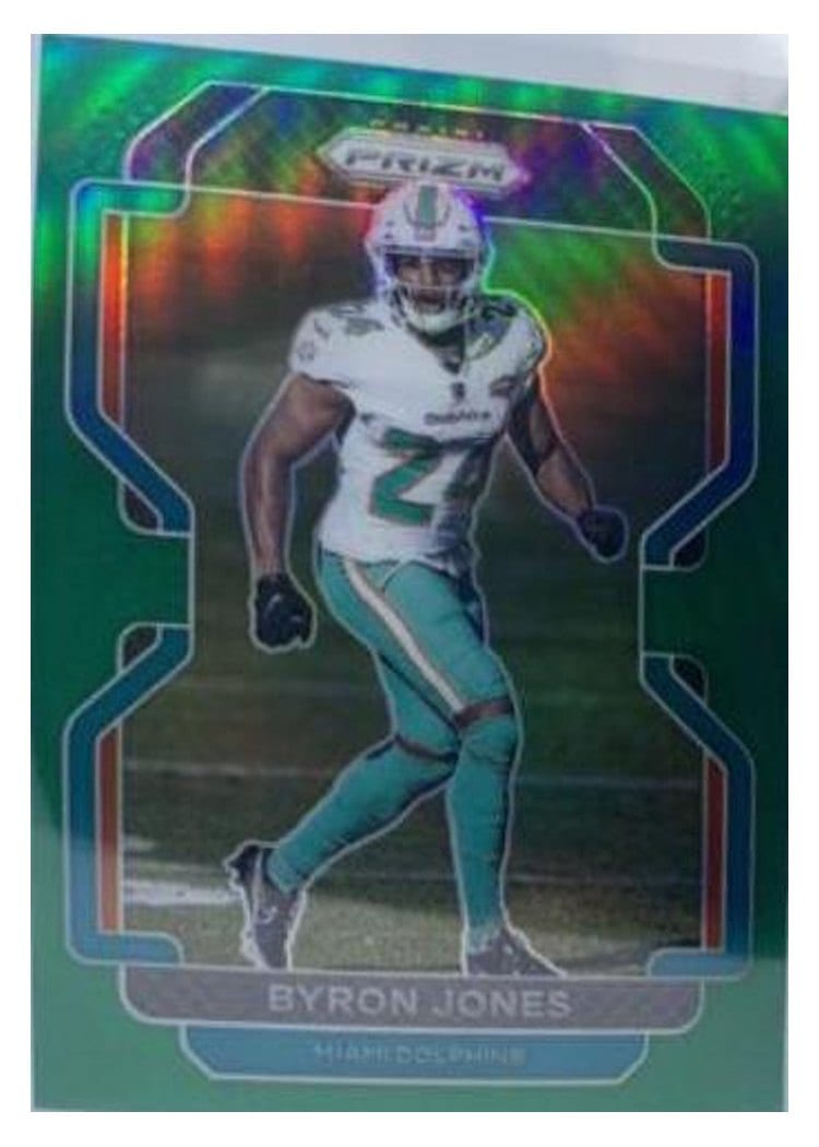 2021 Panini Prizm Base Set Byron Jones #110 card