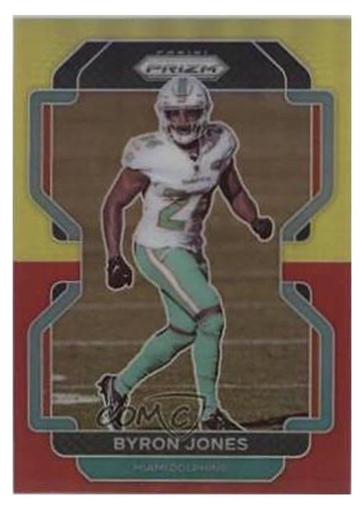 2021 Panini Prizm Base Set Byron Jones #110 card
