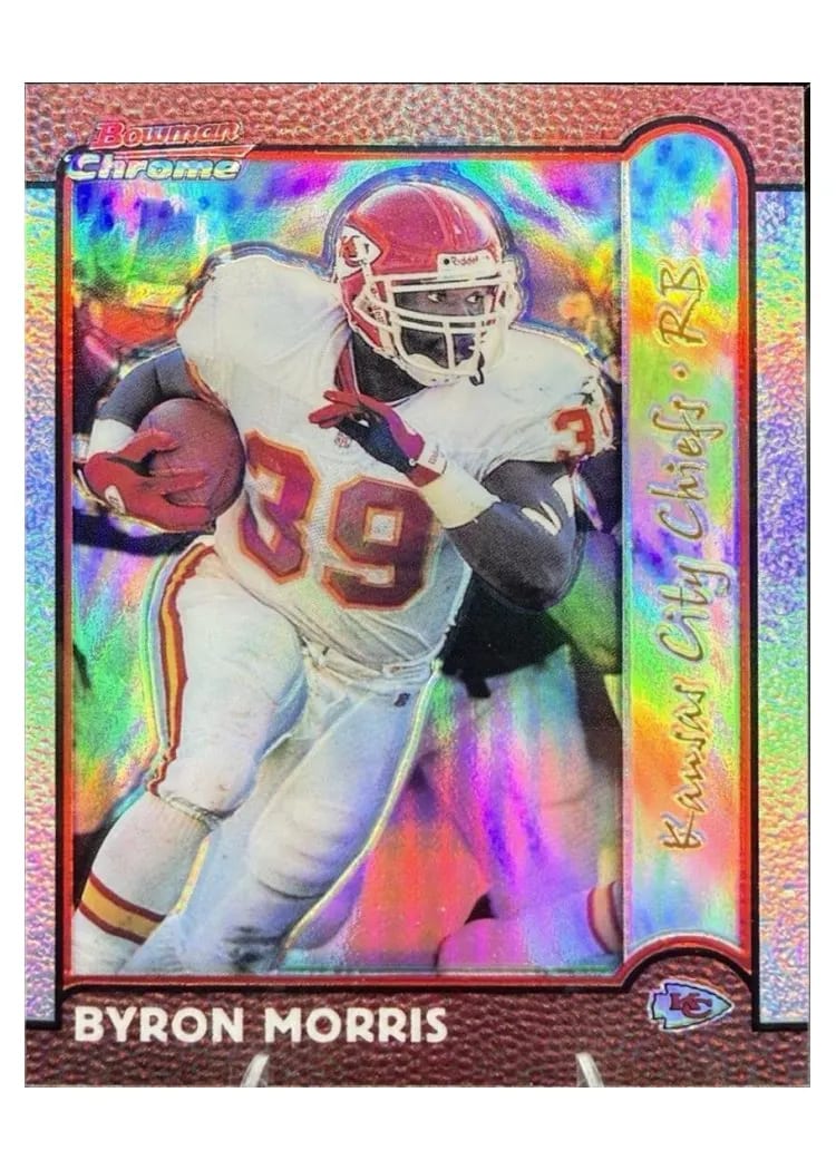 1999 Bowman Chrome Byron Morris #31 card