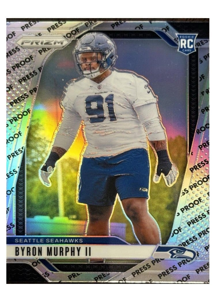 2024 Panini Prizm Base Set Byron Murphy II Press Proof #317 card